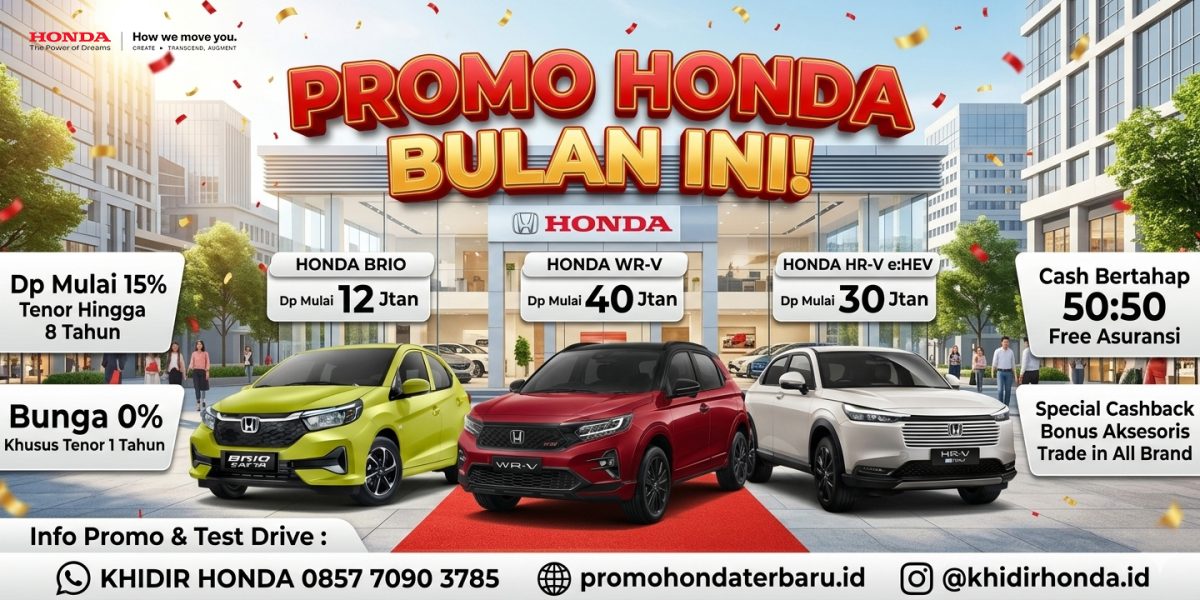 PROMO HONDA BULAN INI