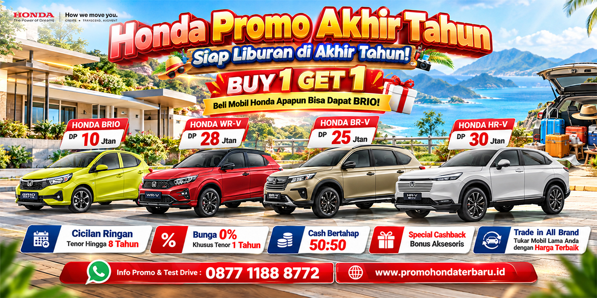 Promo Banner Honda Akhir Tahun